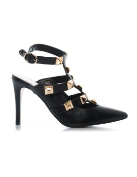 STYLE SHOES 42247 - Empeine tiras remaches Salones - Imagen 1