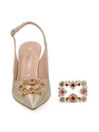 SHINY 01237 - Marco joya Adornos Y Broches De Zapatos - Imagen 2