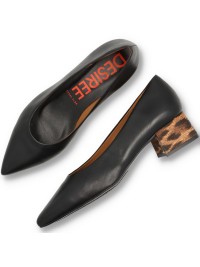 DESIREÉ MALTA-8 - Salón tacón leopardo Salones - Imagen 5