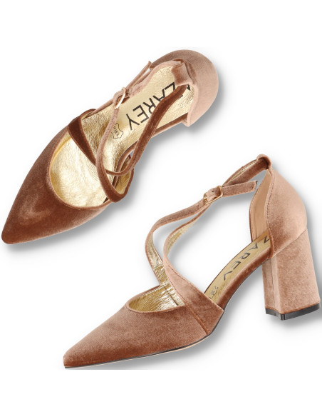 AZAREY 459K211 - ZAPATO DE SALÓN TIRAS EN X Salones - Imagen 5