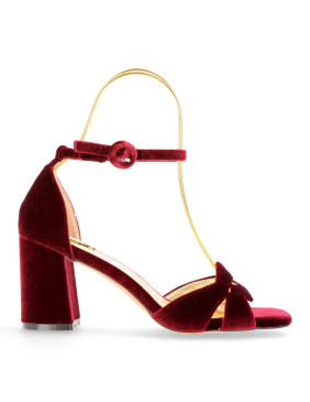 AZAREY 459K613 - Sandalias Terciopelo Sandalias - Imagen 1