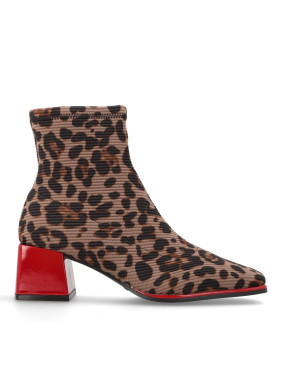 GIOSEPPO INGER - Botin Lycra Print animal Botines - Imagen 1