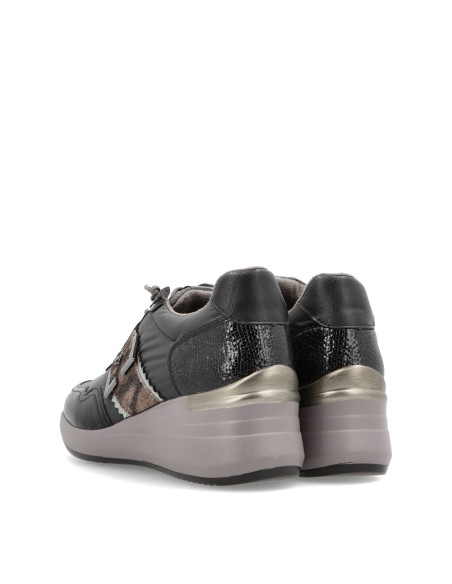 MYSOFT 25M591 - SNEAKERS CUÑA Zapatillas Deportivas - Imagen 3