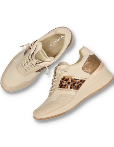 MYSOFT 25M591 - SNEAKERS CUÑA - Imagen 5