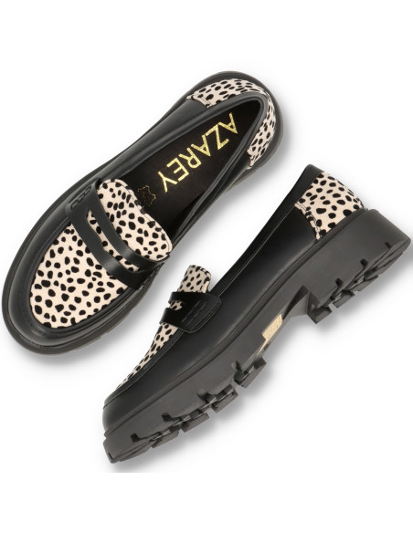 Azarey 459K053 - Mocasín Print Animal Familia - Imagen 5