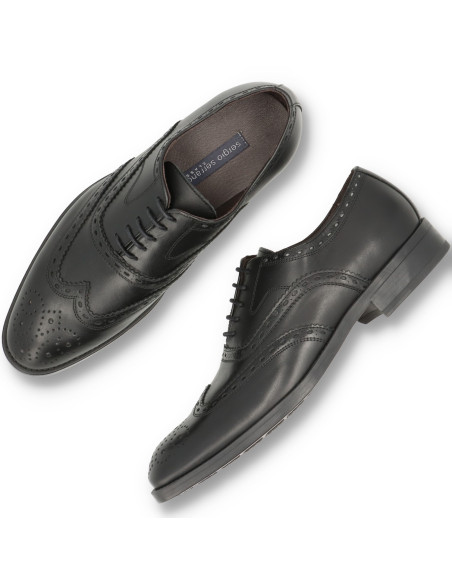 Sergio Serrano 2807 - Blucher brocado Zapatos De Vestir - Imagen 5