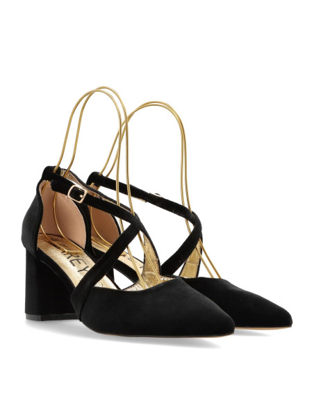 AZAREY 459K211 - ZAPATO DE SALÓN TIRAS EN X - Imagen 2