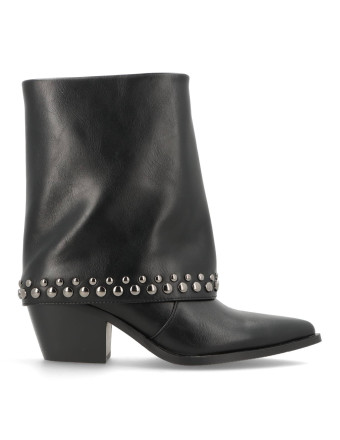 Azarey 462K065 - Bota cowboy solapa tachas Familia - Imagen 1