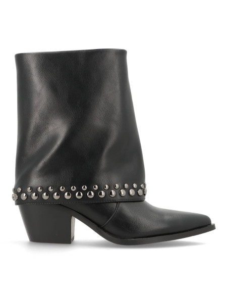Azarey 462K065 - Bota cowboy solapa tachas Familia - Imagen 1