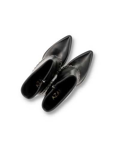 Azarey 462K065 - Bota cowboy solapa tachas Familia - Imagen 4