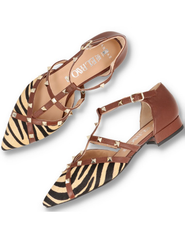 STYLE SHOES 51175-CB - Bailarina Tachuelas - Imagen 5