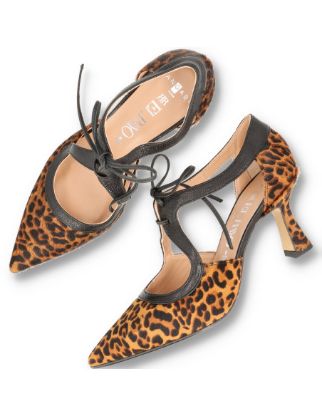 ANGARI 51061-LP - Zapatos de Salón cordonera Salones - Imagen 5