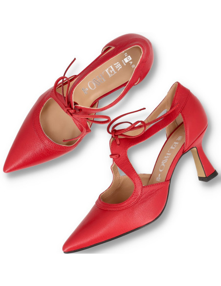 ANGARI 51061 - Zapatos de Salón cordonera Salones - Imagen 5