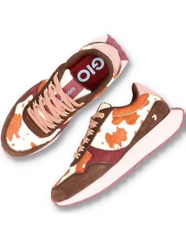 GIOSEPPO NORCROSS - Sneakers Print Animal - Imagen 4