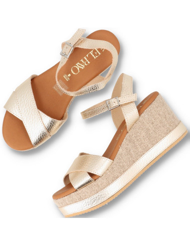 RAYO TRENDS 5736 - SANDALIA CUÑA - Imagen 4