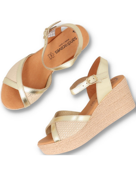 RAYO TRENDS 5509 - SANDALIA CUÑA - Imagen 4