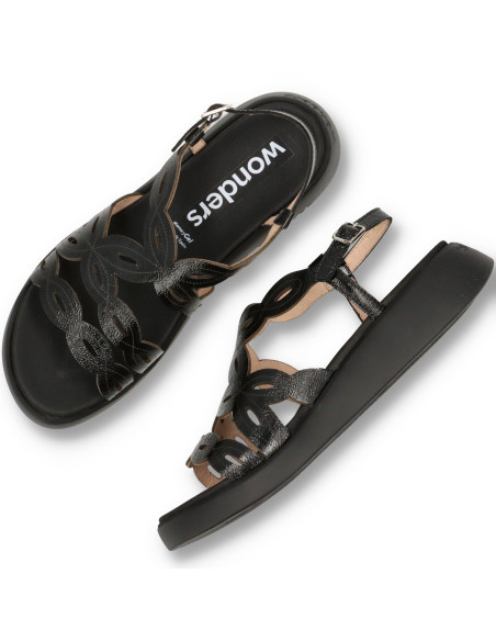 Wonders C-6542 - Sandalias Planas - Imagen 4