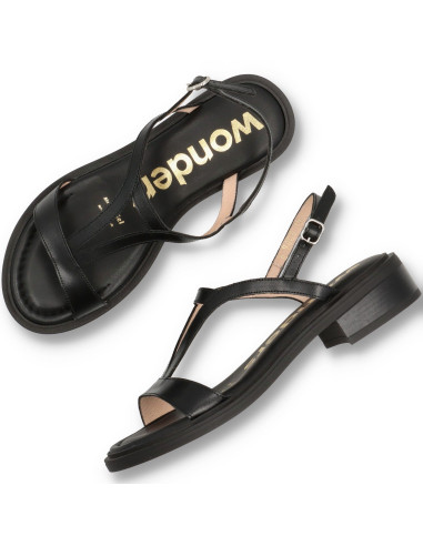 Wonders B-9605 - Sandalia plana - Imagen 4