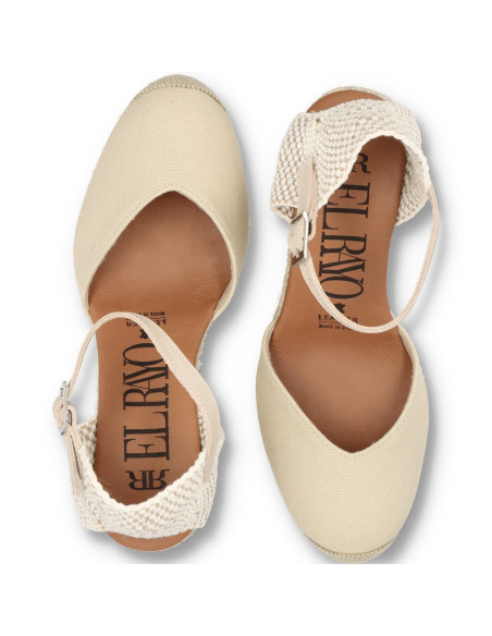 RAYO NATURE 6003-PIQ - Alpargata Cuña - Imagen 4