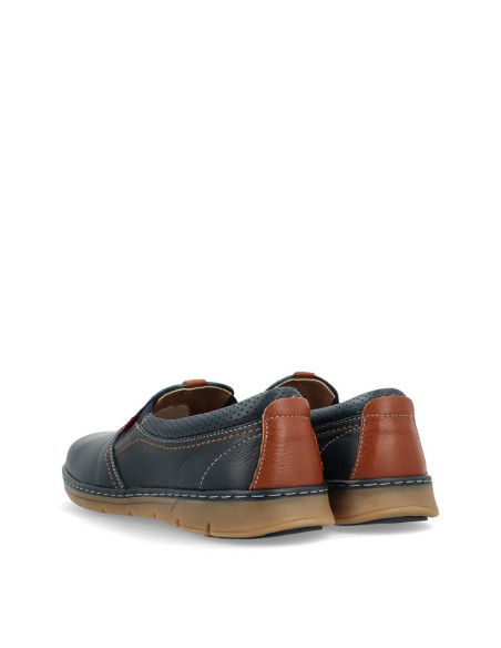 Luisetti 23320NA - Mocasín elásticos Zapatos Sport - Imagen 3