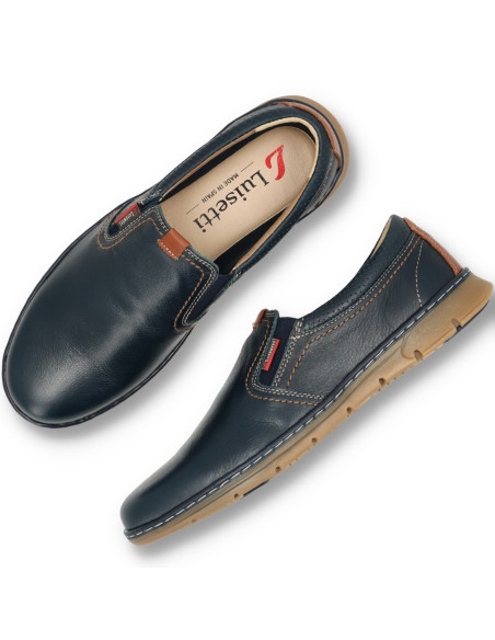 Luisetti 23320NA - Mocasín elásticos Zapatos Sport - Imagen 5