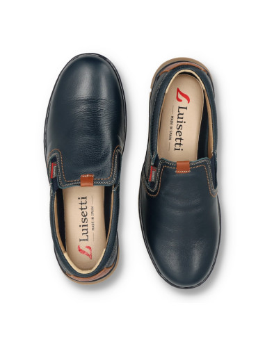 Luisetti 23320NA - Mocasín elásticos Zapatos Sport - Imagen 6