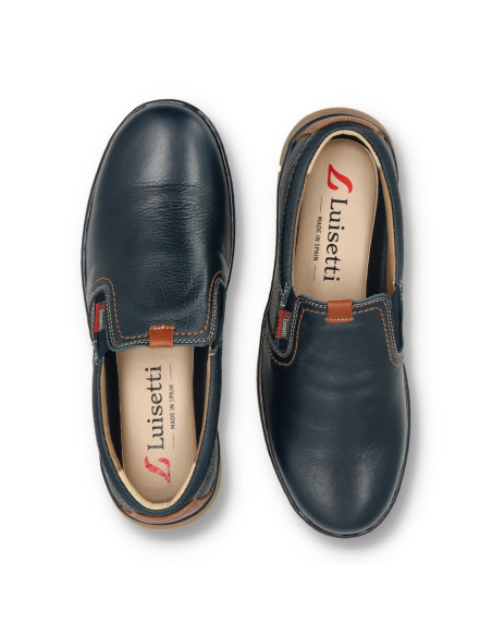 Luisetti 23320NA - Mocasín elásticos Zapatos Sport - Imagen 6