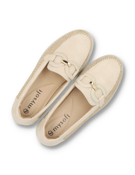 Mysoft 26M313 - MOCASÍN ADORNO - Imagen 4