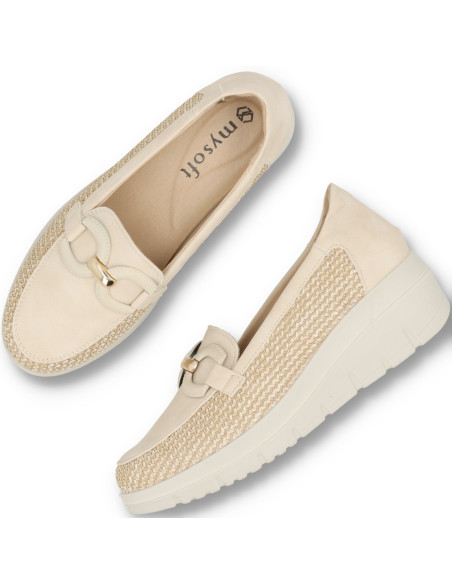 Mysoft 26M313 - MOCASÍN ADORNO - Imagen 5
