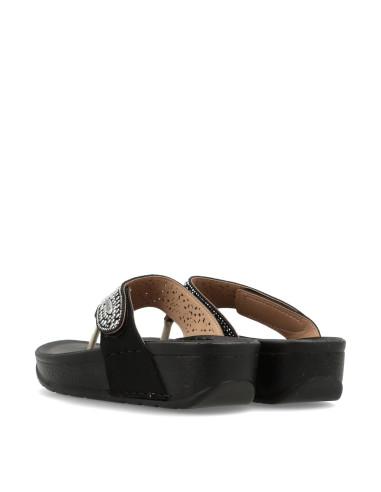 FLY FLOT 38-187KB - SANDALIA CUÑA - Imagen 3