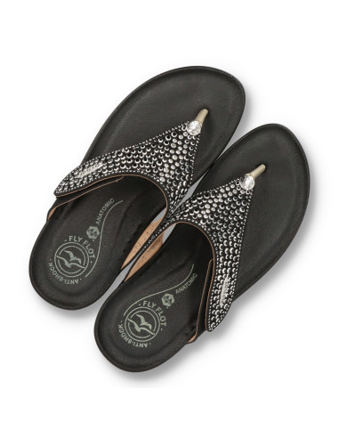 FLY FLOT 38-187KB - SANDALIA CUÑA - Imagen 4