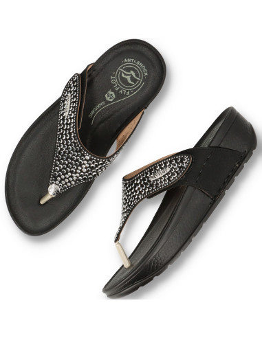 FLY FLOT 38-187KB - SANDALIA CUÑA - Imagen 5