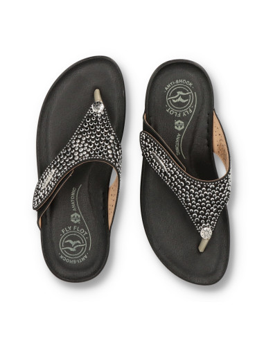 FLY FLOT 38-187KB - SANDALIA CUÑA - Imagen 6