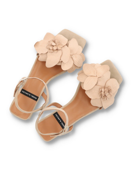 ANGEL ALARCÓN 25084 - SANDALIA FLOR - Imagen 3