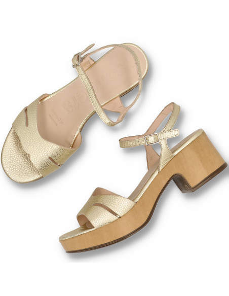 Wonders D-8853-P - Sandalia con plataforma - Imagen 4