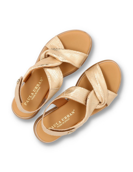 PAULA URBAN 24-614 - SANDALIA CUÑA DIAMOND - Imagen 3