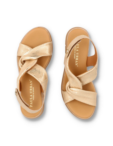 PAULA URBAN 24-614 - SANDALIA CUÑA DIAMOND - Imagen 5