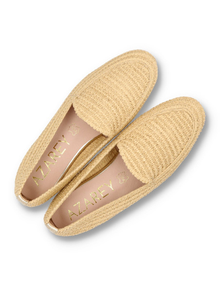 Azarey 459J124 - MOCASÍN DE RAFIA - Imagen 3