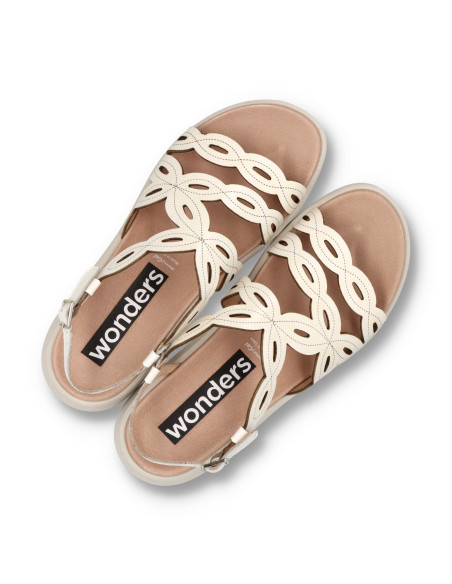 Wonders C-6542 - Sandalias Planas - Imagen 3