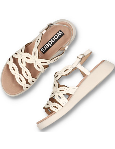 Wonders C-6542 - Sandalias Planas - Imagen 4