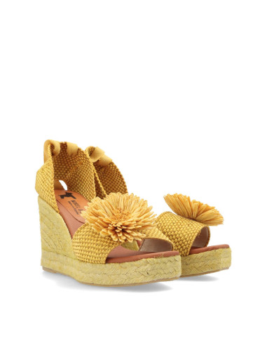 MIKEL BUB 07 - ESPADRILLES DE CUÑA YUTE - Imagen 1