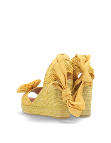 MIKEL BUB 07 - ESPADRILLES DE CUÑA YUTE - Imagen 2