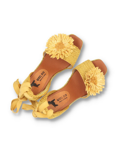 MIKEL BUB 07 - ESPADRILLES DE CUÑA YUTE - Imagen 3