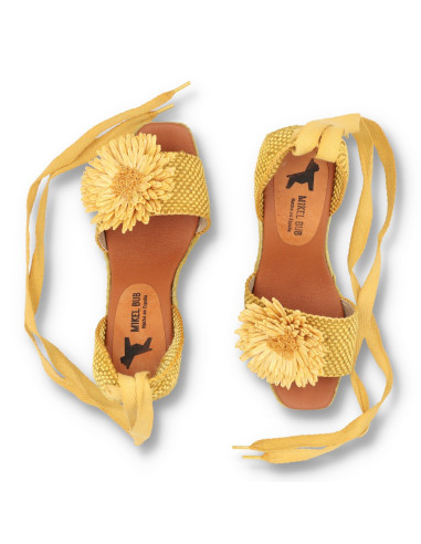 MIKEL BUB 07 - ESPADRILLES DE CUÑA YUTE - Imagen 5