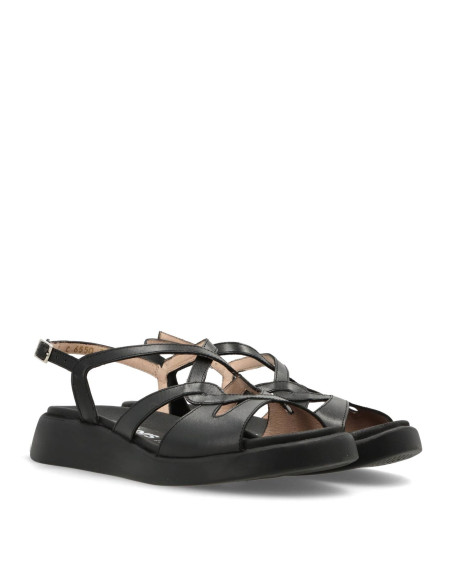 Wonders C-6550 - SANDALIAS MAR 50 NEGRA Sandalias - Imagen 2