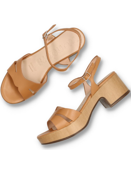 Wonders D-8853-P - Sandalia con plataforma - Imagen 4