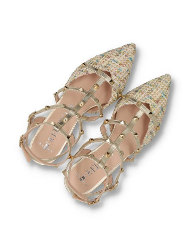 ANGARI 50166 - Bailarina remaches - Imagen 3