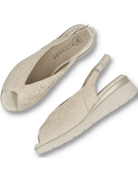 Pitillos 11044 - SANDALIA CUÑA - Imagen 5