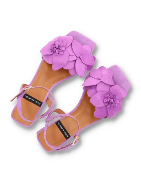 ANGEL ALARCÓN 25084 - SANDALIA FLOR - Imagen 3