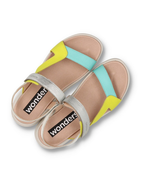 Wonders C-6543 - Sandalias planas HALI - Imagen 3
